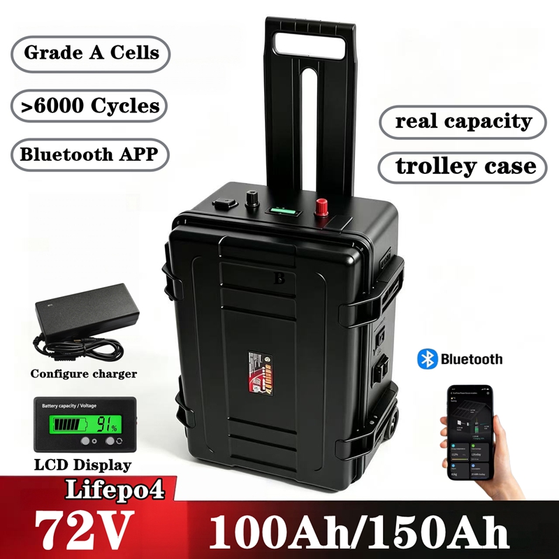 72V Waterproof LiFepo4 Lithium - Lifepo4 72V 100Ah Battery Pack Ev 评论和价格